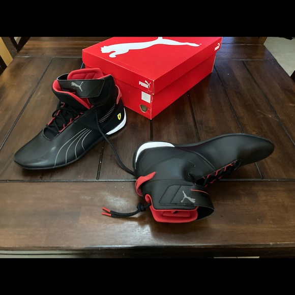 Black Ferrari Pumas New Size 12 Sold Out Everywhere - Picture 8 of 16
